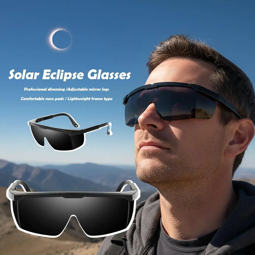 Solar Eclipse Glasses – ISO 12312-2 UV Filter Shades for All Ages Eclipse Viewing Glasses QXL