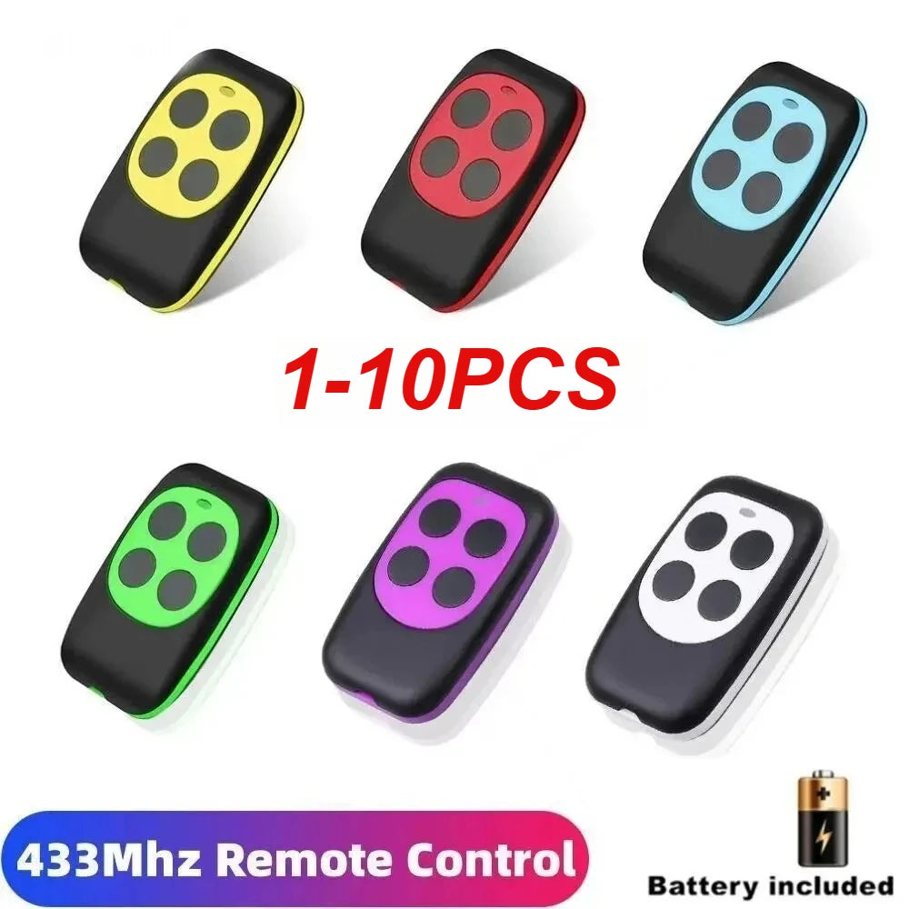 433MHz 4-Key Copy Clone Garage Door RF Remote Transmitter RF Remote Transmitter QXL