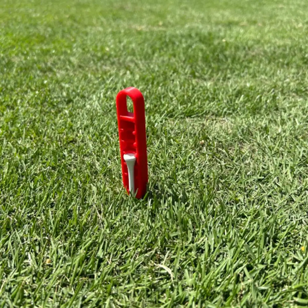Golf Tee Height Gauge Setter | Adjustable 20–70mm Golf Training Aid QXL