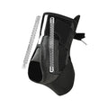Sports Ankle Brace with Straps | Running, Basketball & Football Ankle Brace Support QXL Black M