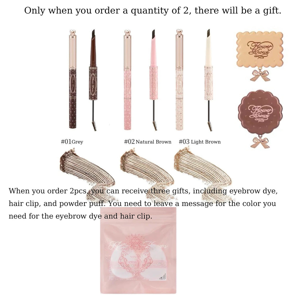 Flower Knows Sweetie Bear Lip Jelly & Satin Blush | Waterproof Lip Gloss & Blush QXL