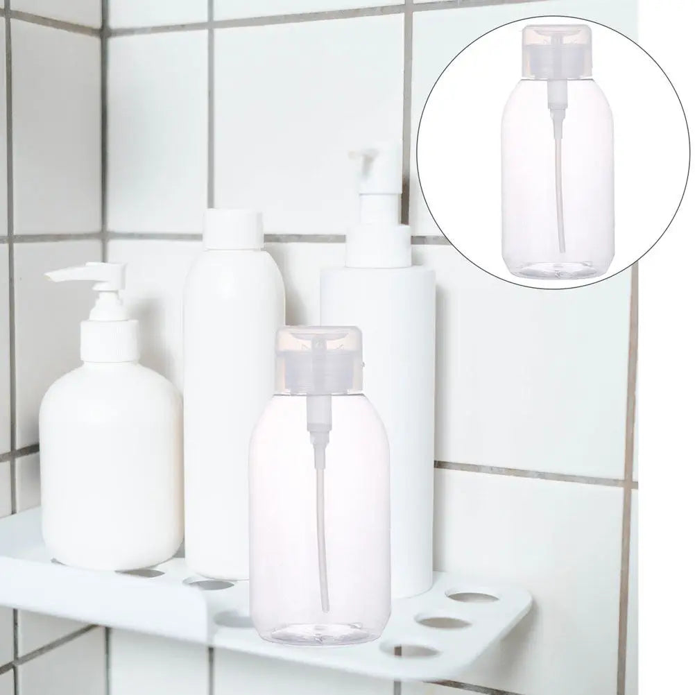6-Pack Empty Press Pump Dispenser Bottles for Cosmetics Travel Cosmetic Pump Bottle Set QXL 16.3X7.5X7.5CM