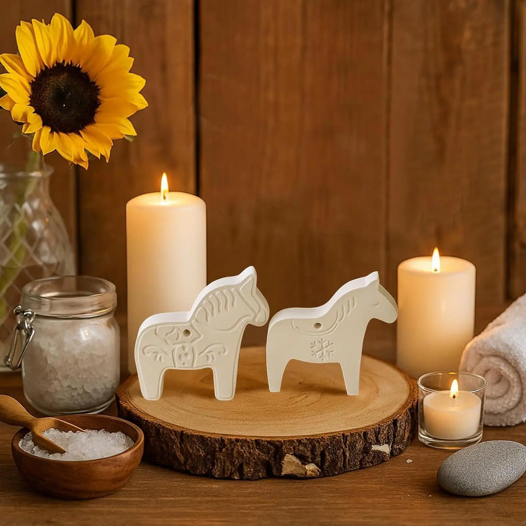 Silicone Horse Mold for Resin, Soap, Plaster & Cement Crafts Silicone Craft Mold QXL