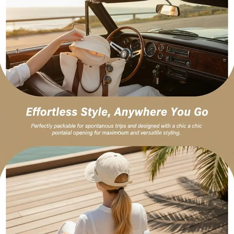 Women's Wide-Brim Sun Hat | Quick-Dry Waterproof Outdoor Wide Brim Sun Hat QXL