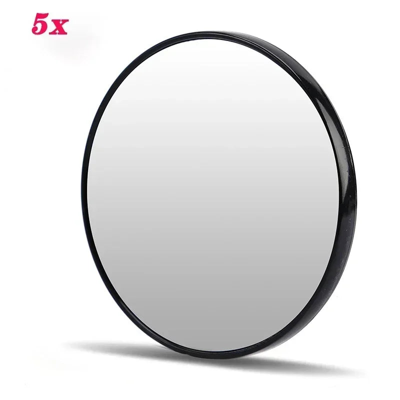 8.8cm Magnifying Mirror 5x 10x 15x | Suction Cup Shower Magnifying Makeup Mirror QXL M118 5X