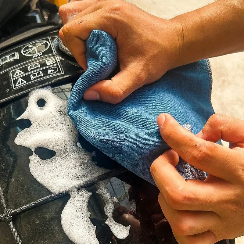 Plush Microfiber Car Wash Drying Towel – Lint & Streak Free Car Detailing Towel QXL