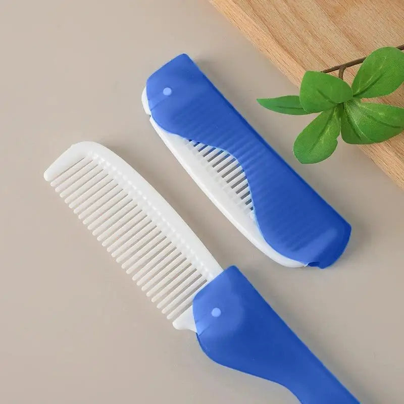 Foldable Travel Toothbrush & Comb Kit | Portable Camping Set Travel Toothbrush Set QXL