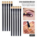 KOSSHOW 10-Pc Eyeshadow Brush Set | Soft Nylon Eye Brushes Eyeshadow Brush Set QXL black