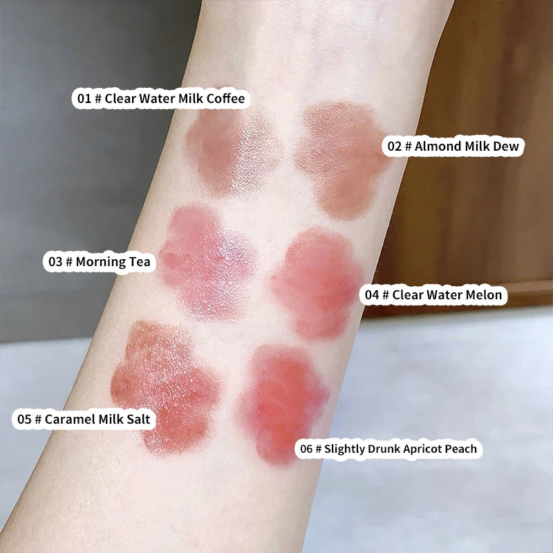 Powder Mist Dream Solid Lip Gloss – Moisturizing Lipstick Solid Lip Gloss QXL