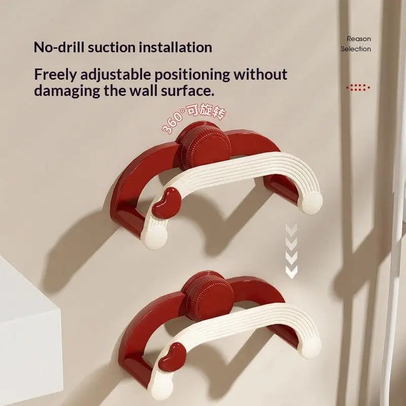 Retractable Suction Cup Basin Rack | No-Drill Wall Organizer Wall Basin Rack QXL