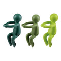 3-Pack Cute Climber Plant Support Stakes | Vine Climbing Figurines Plant Support Stakes QXL 3pcs