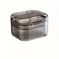 Portable Orthodontic Retainer & Denture Storage Case Retainer Storage Case QXL Black