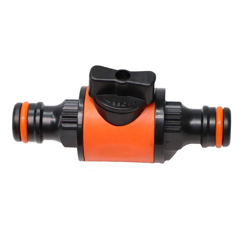 16mm Garden Hose Shut-Off Valve Quick Connector Fitting Hose Valve Connector QXL
