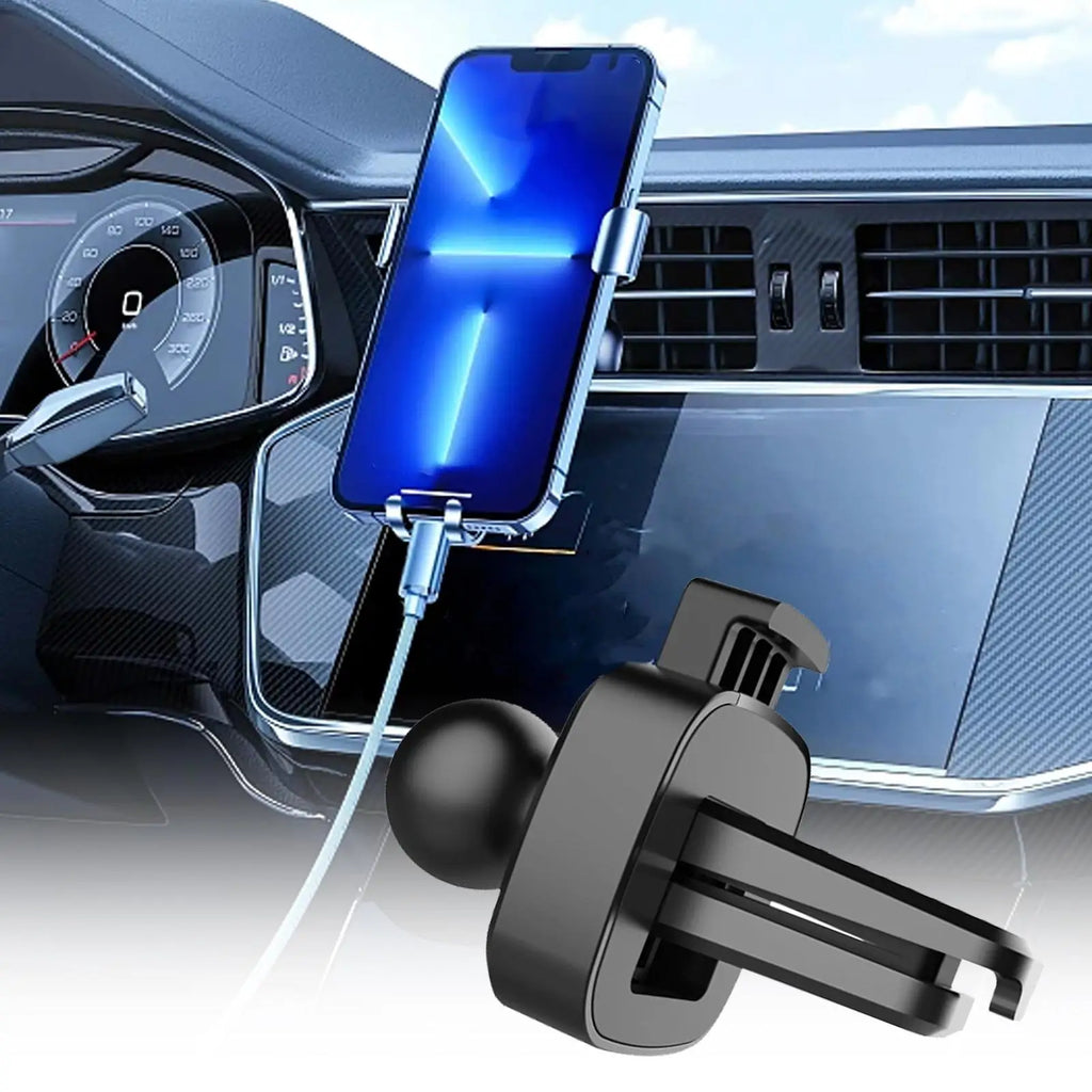 17mm Ball Head Car Phone Holder | Air Vent Dashboard Mount Car Phone Mount QXL