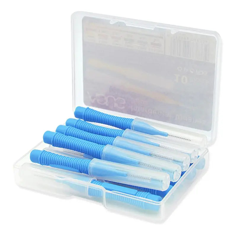 10-Pack Interdental Brushes 0.4–1.5mm | Dental Cleaning Kit Interdental Brush Kit QXL