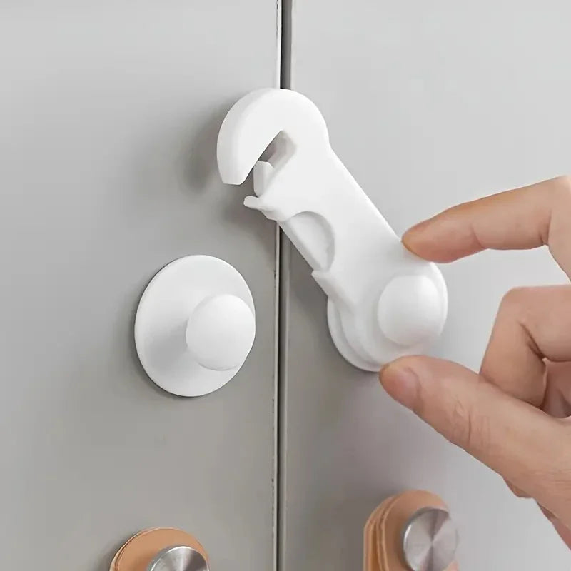 10-Pack Baby Safety Cabinet & Drawer Locks | Anti-Pinch Baby Safety Locks QXL