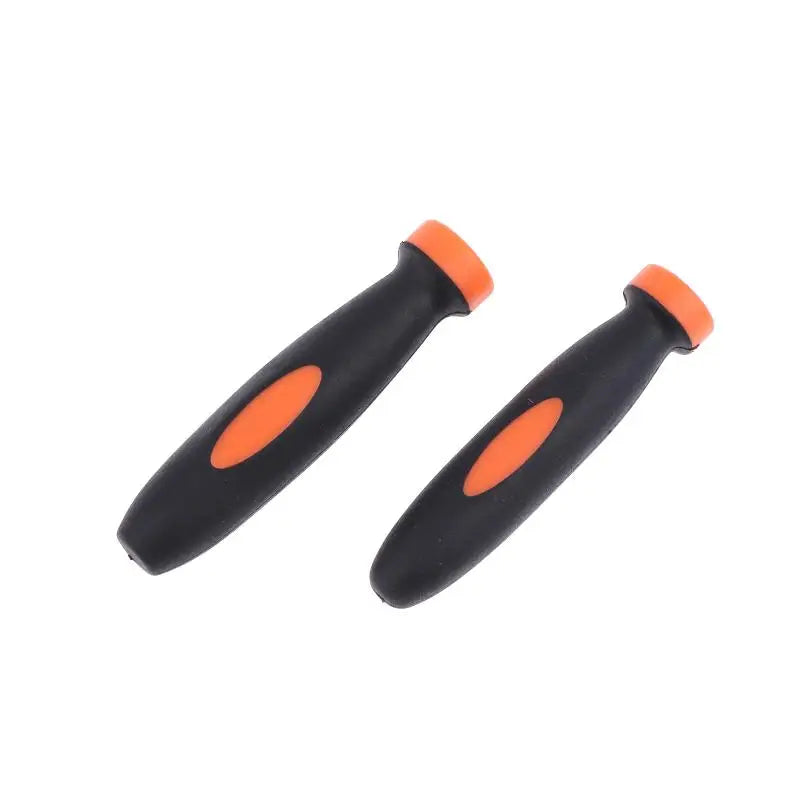 10-Pack TPR Rubber File Handles | Anti-Slip Hand Tool Grip File Handle Set QXL
