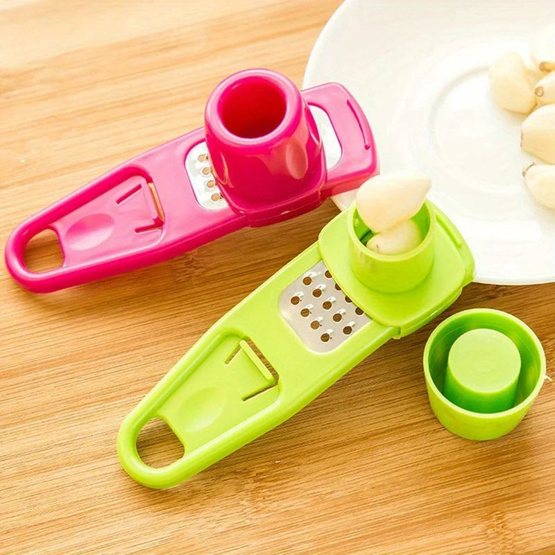 Manual Garlic Peeler & Ginger Grater | Kitchen Grinding Tool Kitchen Grater Tool QXL