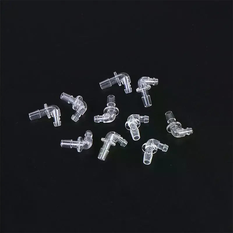 10-Pack Hearing Aid Tubing Connectors | Transparent Eartip Adaptor Hearing Aid Accessories QXL