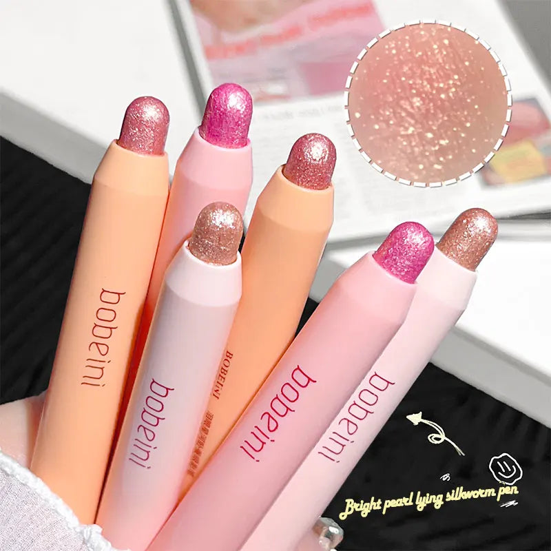 Pearl Shimmer Eyeshadow Pencil | Waterproof Highlighter Stick Eyeshadow Pencil QXL