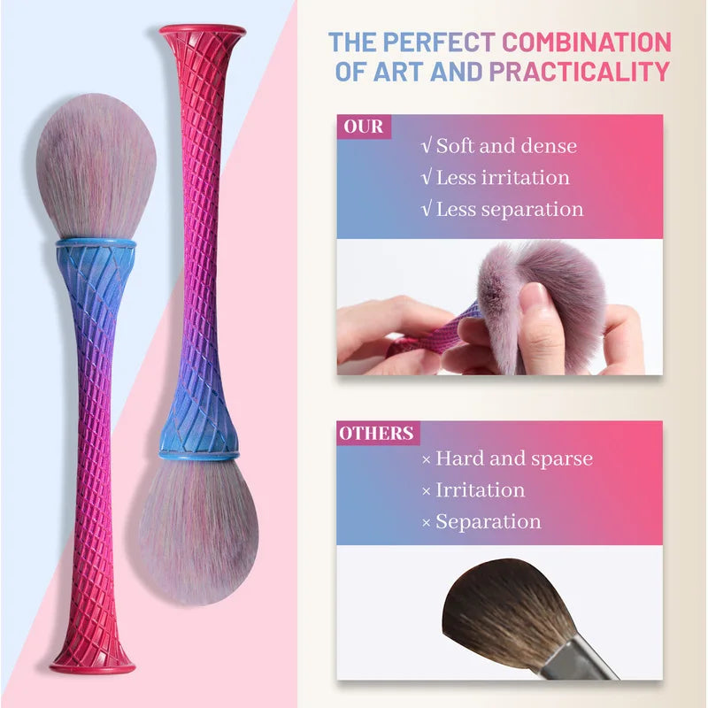 Colorful Waist Blush & Powder Brush | Long Handle Makeup Blush Makeup Brush QXL