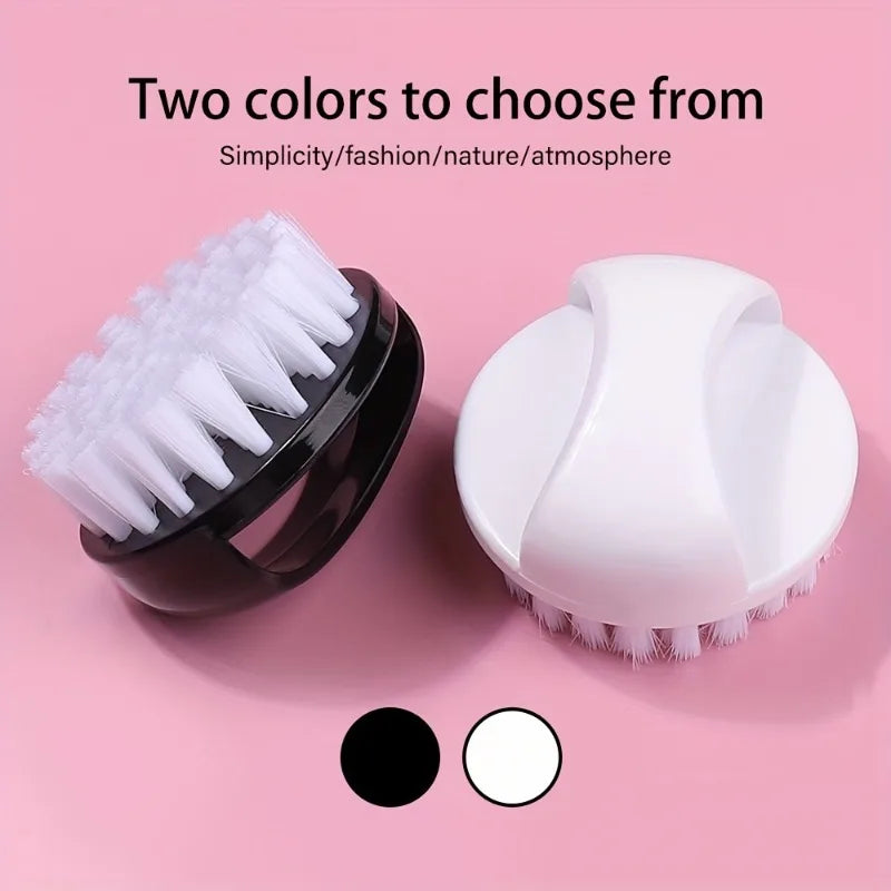Ring-Style Nail Cleaning Brush | Soft Scrubber for Manicure Nail Cleaning Brush QXL 2pcs
