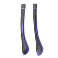 Silicone Eyeglass Ear Hook Covers | Anti-Slip Temple Sleeves Eyeglass Ear Hook Cover QXL Purple