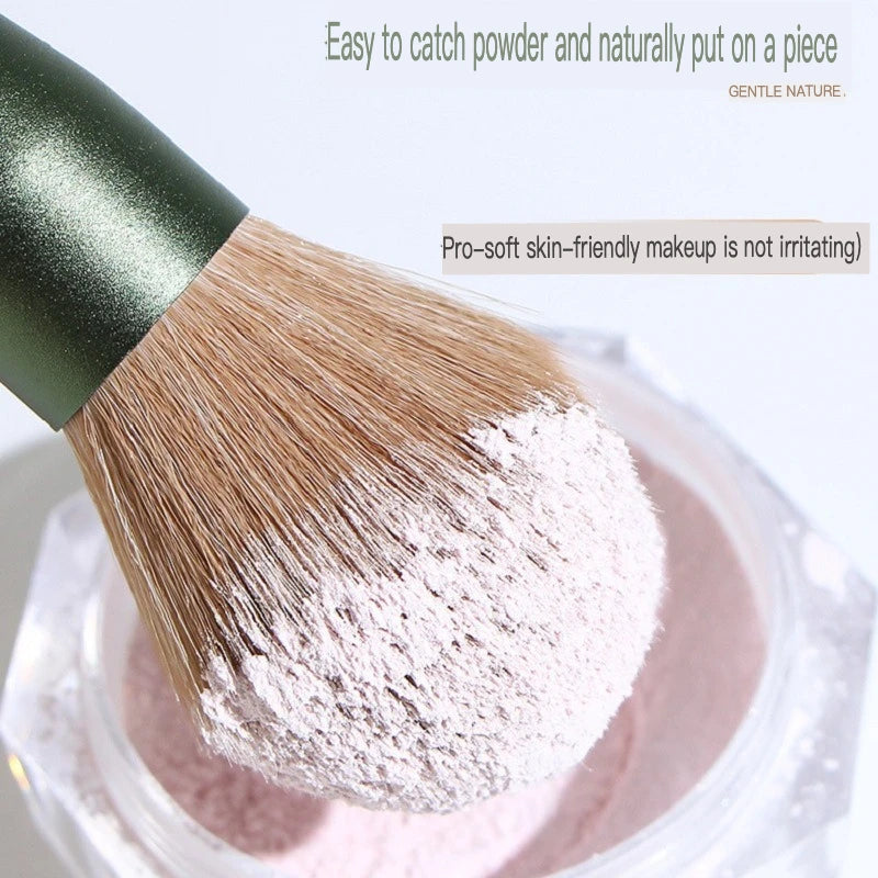 10-Piece Soft Makeup Brush Set | Blush, Powder & Eye Brushes Makeup Brush Set QXL