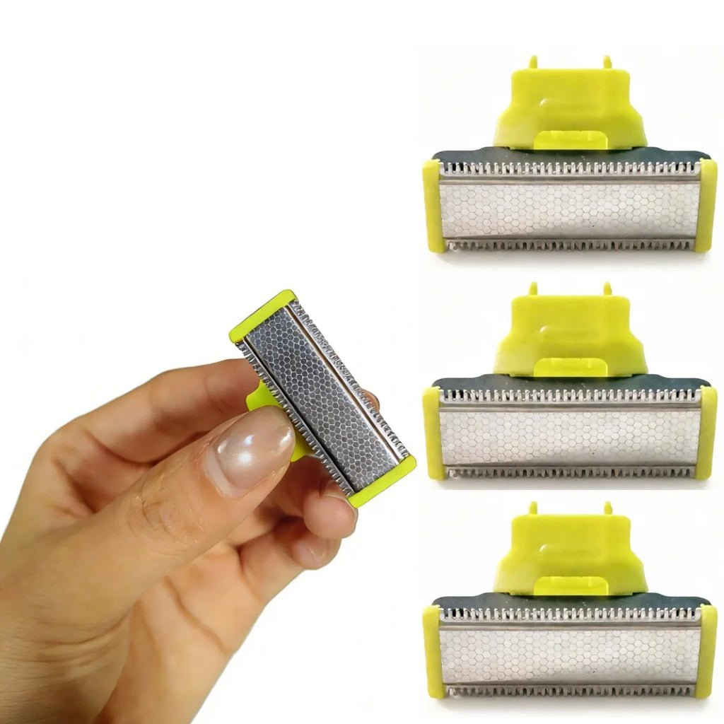 Electric Shaver Replacement Heads for Men | 1–4 Pack Shaver Replacement Heads QXL