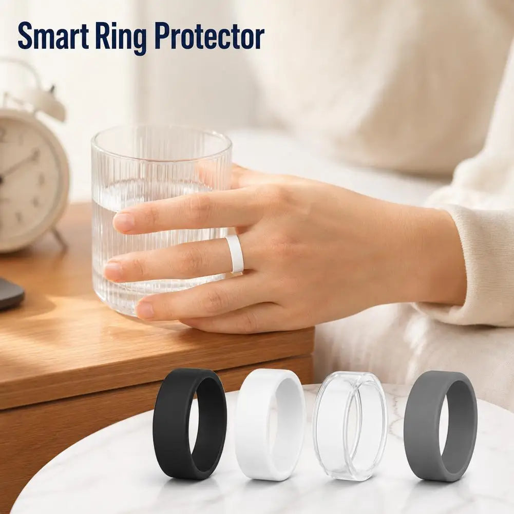 Silicone Cover for Oura Ring 5 | Protective Workout Case Smart Ring Cover QXL
