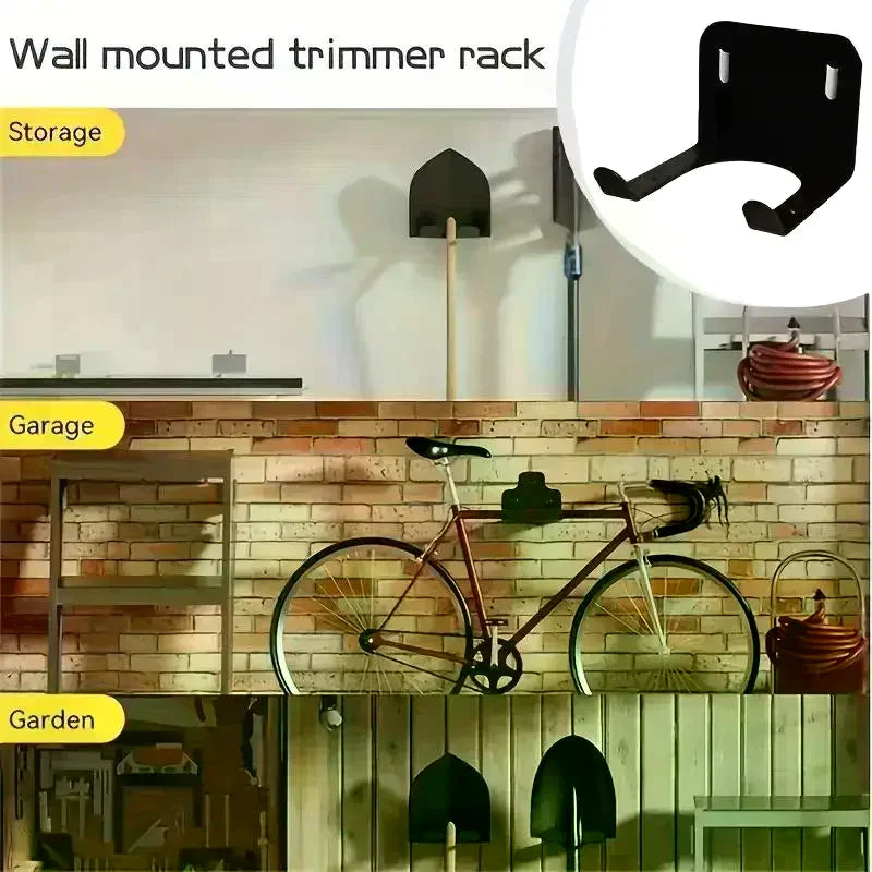 Black Metal Garage Storage Hook | Lawn & Garden Tool Organizer Garage Storage Hook QXL