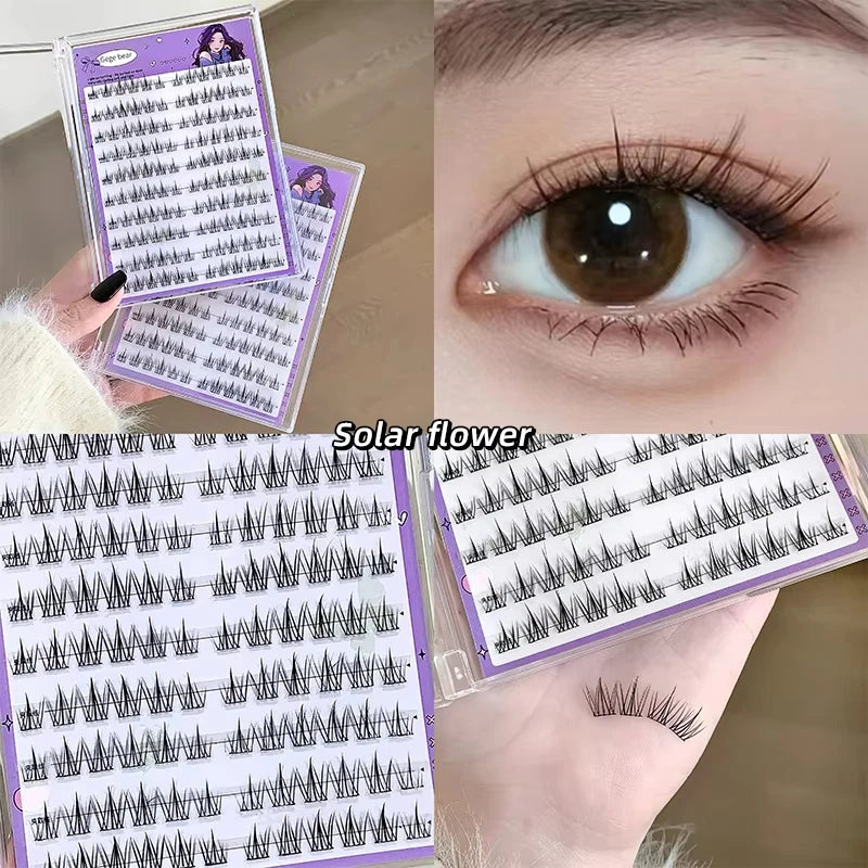 Glue-Free DIY False Eyelashes | Solar System Style 17mm False Eyelashes QXL