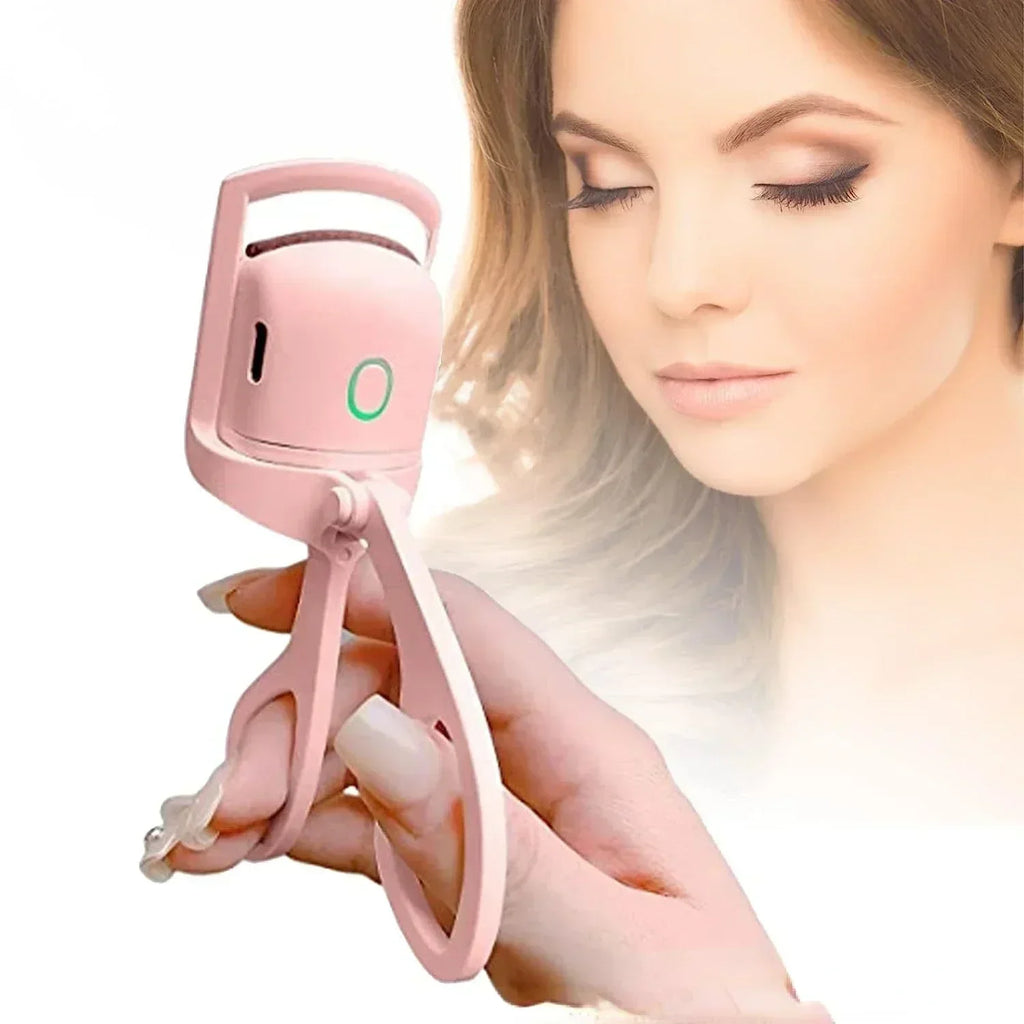 USB Rechargeable Electric Eyelash Curler | Quick Heat Portable Electric Eyelash Curler QXL