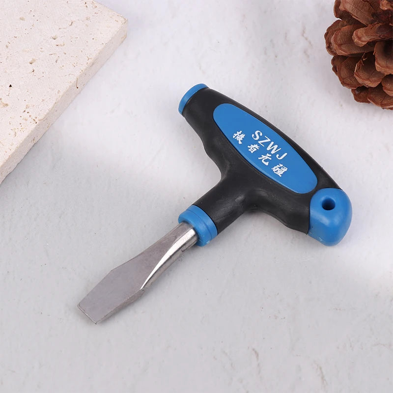 T-Handle Flat Head Screwdriver for Camera Quick Release Plate Camera Plate Screwdriver QXL