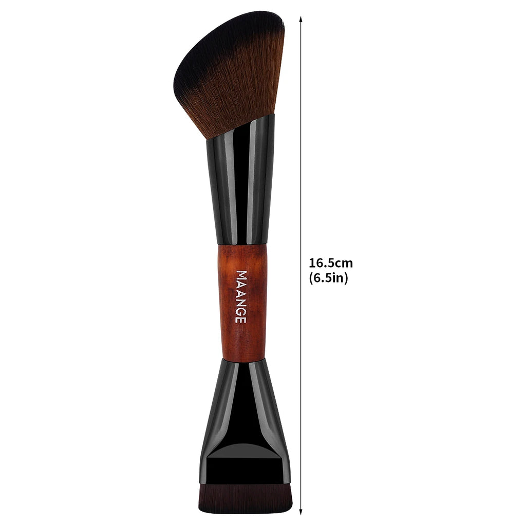 MAANGE Double-Ended Foundation & Concealer Makeup Brush Makeup Brush QXL