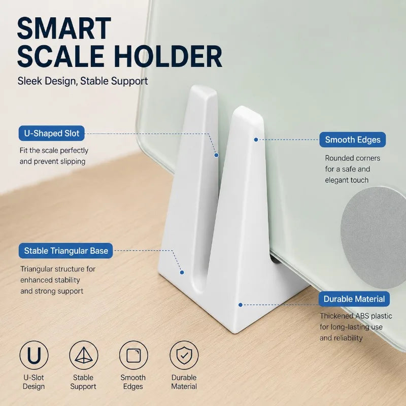 Vertical Bathroom Scale Holder – Space-Saving Storage Stand Scale Storage Stand QXL