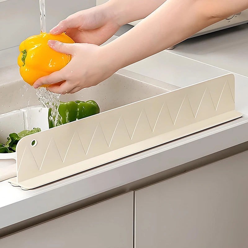 Silicone Sink Splash Guard with Suction Cups | Kitchen & Bath Sink Splash Guard QXL