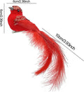 3-Pack Clip-On Cardinal Bird Ornaments | Christmas Tree Decor Christmas Bird Ornament QXL 3pcs red