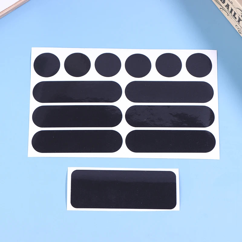 Black Reflective Stickers for Motorcycle Helmets & Bikes Reflective Helmet Stickers QXL