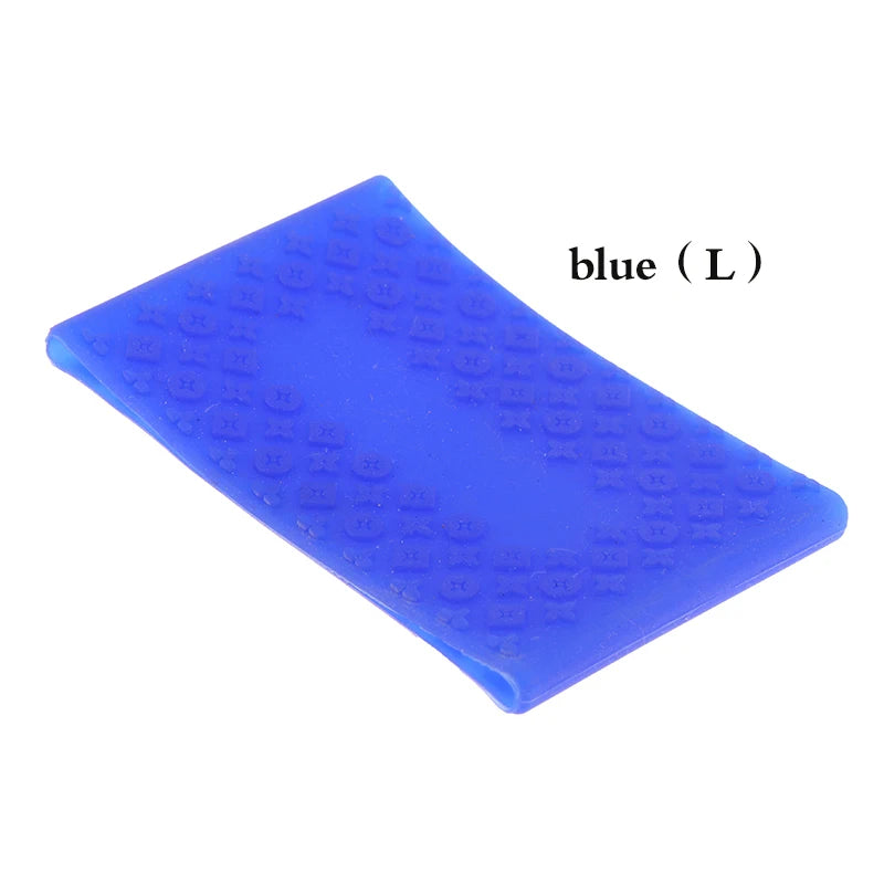 Rubber Anti-Slip Hair Clipper Grip Sleeve | Barber Trimmer Clipper Grip Sleeve QXL blueL
