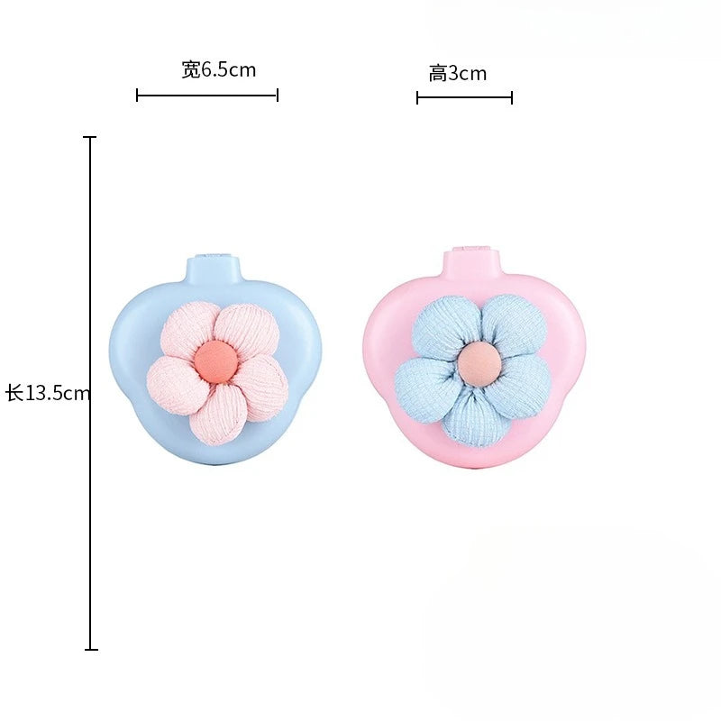 Kids Fluffy Flower Air Cushion Comb – Wide Tooth Anti-Static Kids Hair Comb QXL