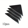 Silicone Rug Grippers | Anti-Slip Carpet Tape & Corner Holders Rug Gripper Tape QXL 12pcs