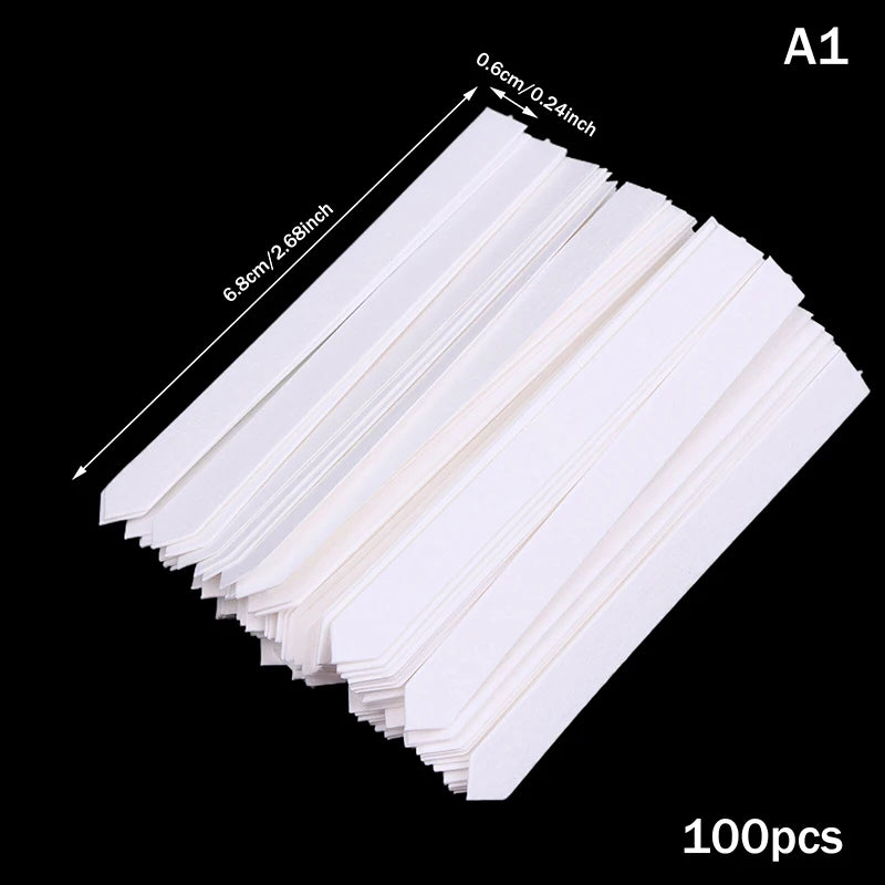 100-Pack Perfume Test Strips | Fragrance & Essential Oil Paper Perfume Test Strips QXL A1
