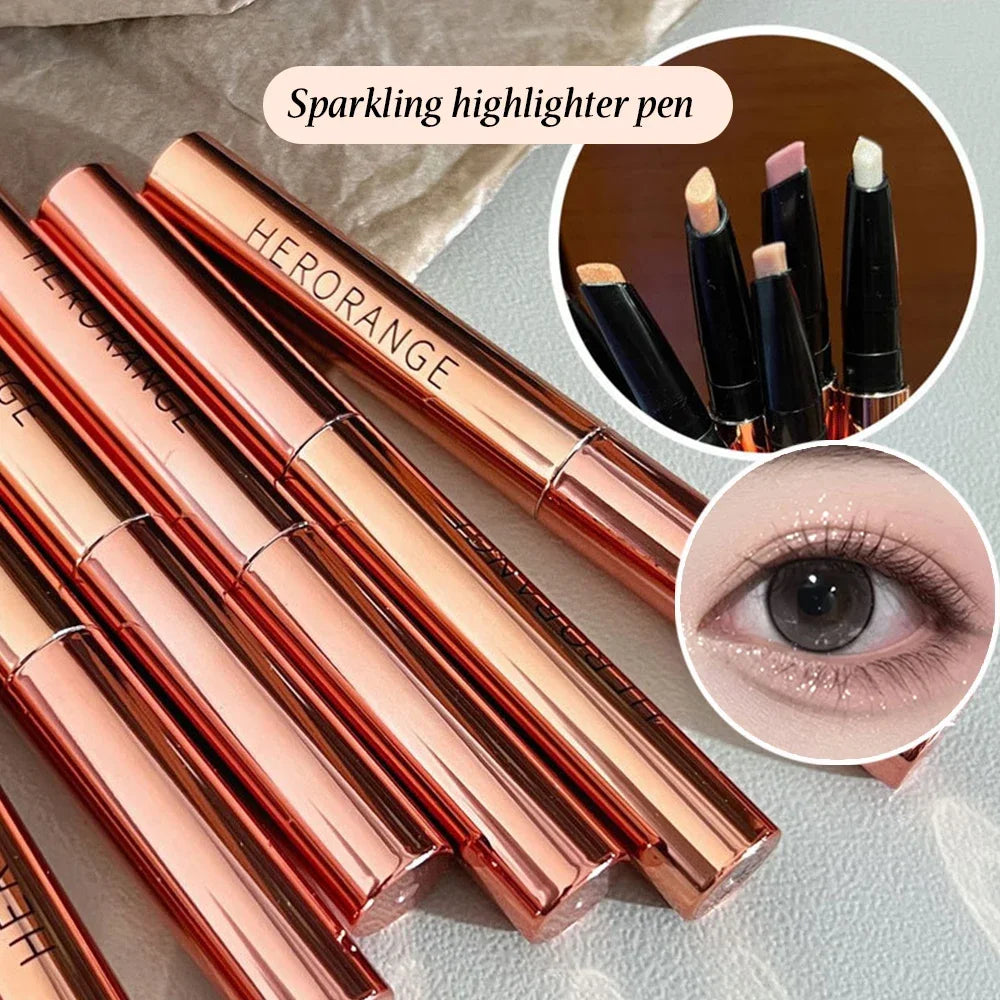 Glitter Highlighter Stick & Eye Shadow Pen | Diamond Glow Highlighter Stick QXL