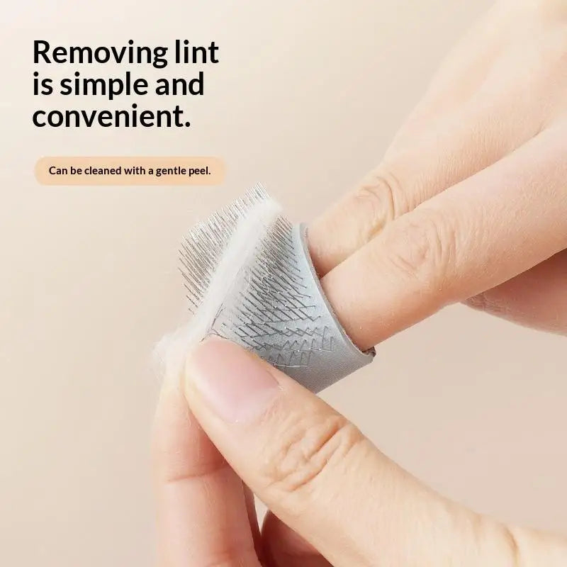 Mini Finger Pet Comb – Dog & Cat Hair Detangler Tool Pet Grooming Comb QXL
