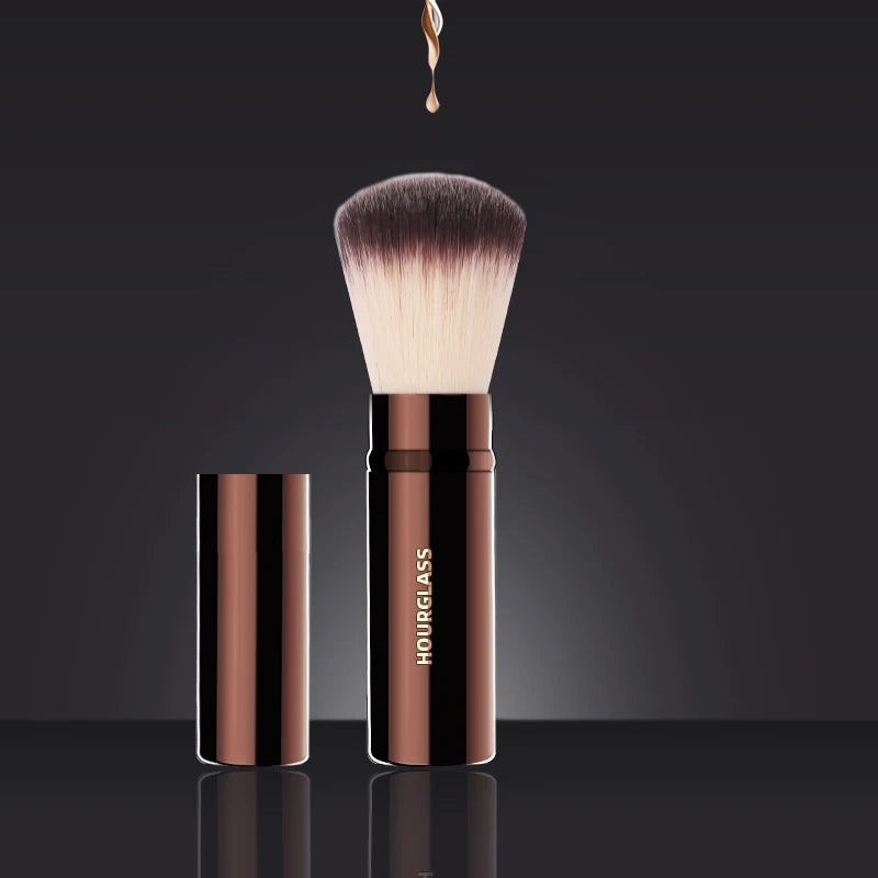 Hourglass No.23 Retractable Kabuki Brush | Soft Fiber Foundation Kabuki Makeup Brush QXL