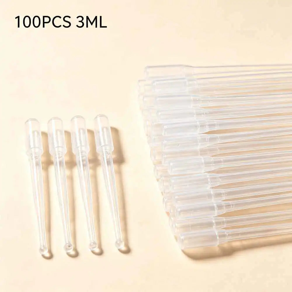 100-Pack 3ml Disposable Graduated Transfer Pipettes | Dropper Disposable Transfer Pipettes QXL M253 100pcs
