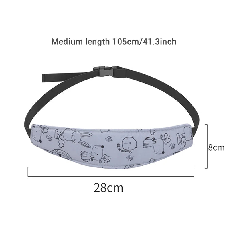 Baby Head Support Pillow & Adjustable Stroller Safety Belt Baby Head Support Pillow QXL