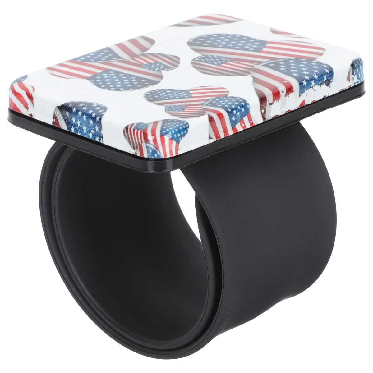 Magnetic Silicone Wristband Hair Clip Holder | Heart Shape Magnetic Stylist Wristband QXL
