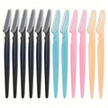 Eyebrow Razor Kit 5/6/12Pcs – Precision Facial Hair Trimmer Eyebrow Razor Kit QXL M7 12Pcs-Mix